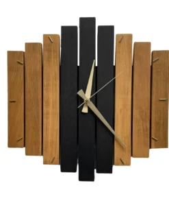 Moderne Quartz Træ Vægur