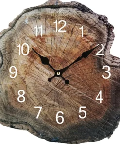 Lydløs Oak Vægur egetræ