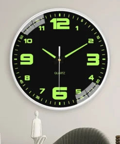 Lydløst vægur Nattilstand