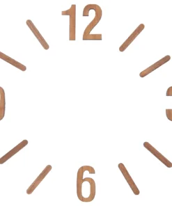 Digitalt Vægur i Træ Kit