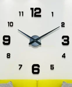 Digital Akryl Spejl Vægur Løse Tal