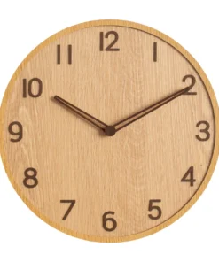 Nordisk Moderne Vægur egetræ